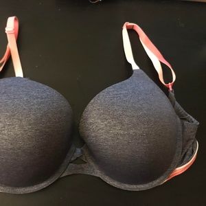 NWOT - 34DD VS Gray Perfect Shape Convertible Bra